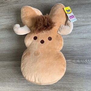 Peeps Plush Bunny Rabbit Doll Buffalo DanDee International Peep Toy 12” New